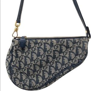 Dior Monogram saddle bag